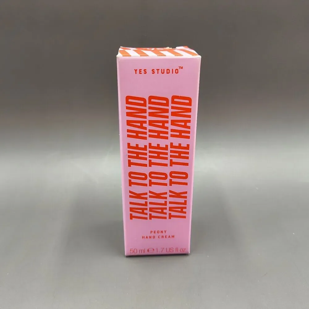 Yes Studio Talk to the Hand Peony Hand Cream 1.7 FL oz